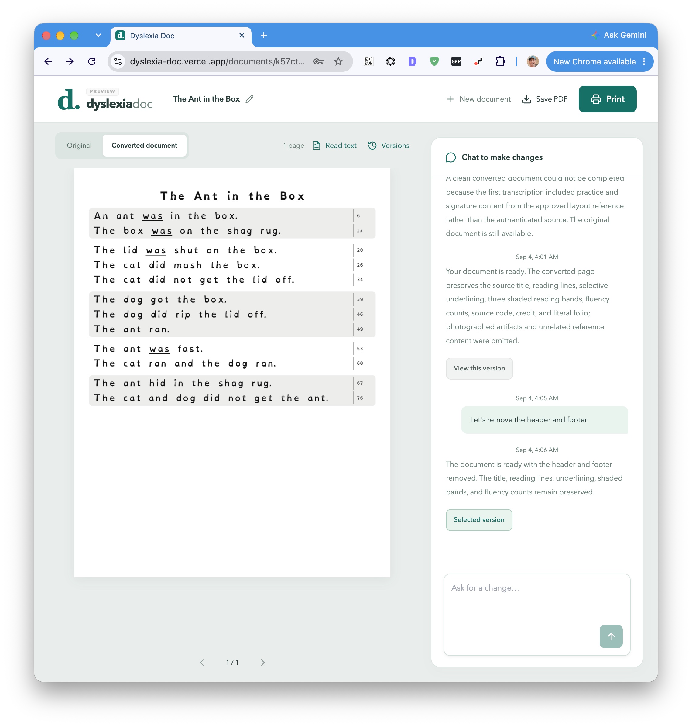 Converted dyslexia-friendly document